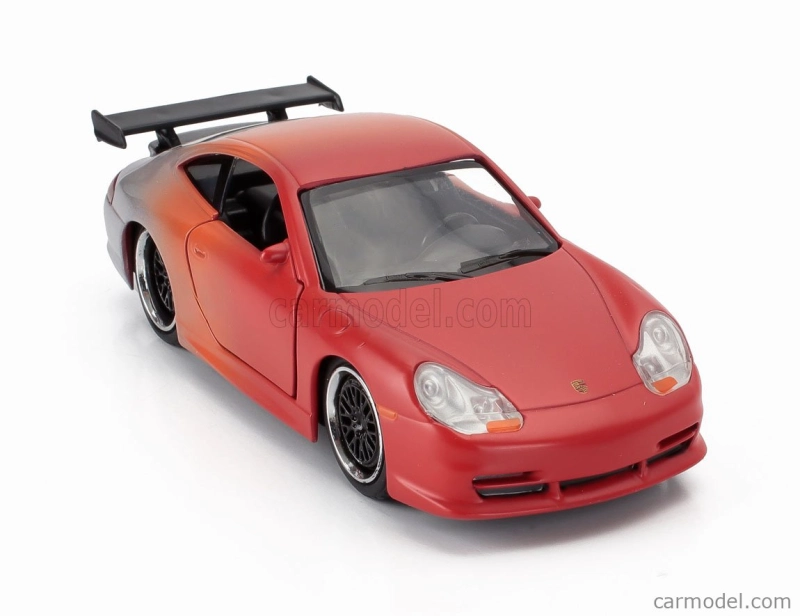 Jada Porsche 911 996 Gt3 Coupe 1999 1:32 Oranžová strieborná