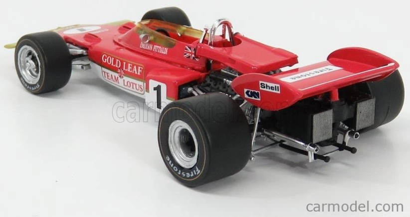 Quartzo Lotus F1  72d Team Lotus N 1 French Gp 1971 E.fittipaldi 1:43 Červené Zlato