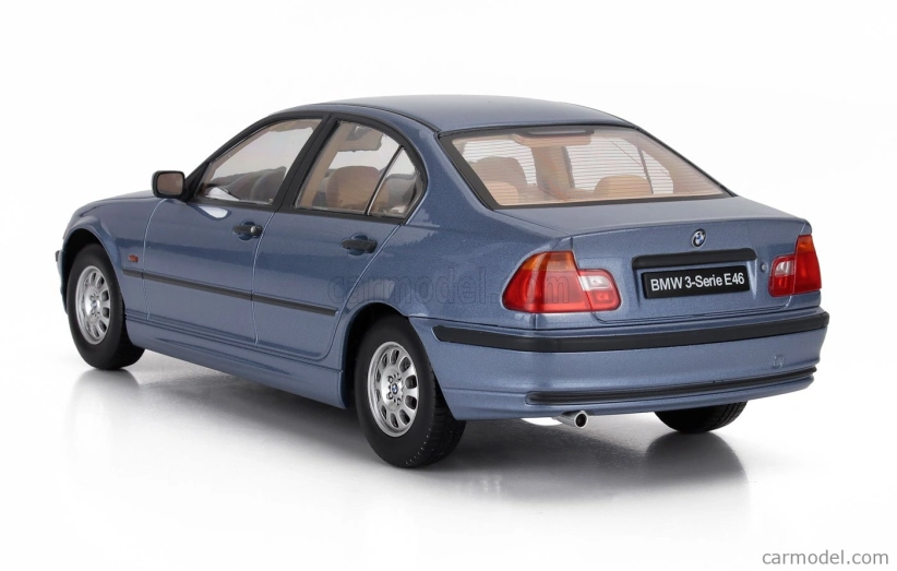 BMW radu 3 (e46) 1999 1:18 Light Blue Met