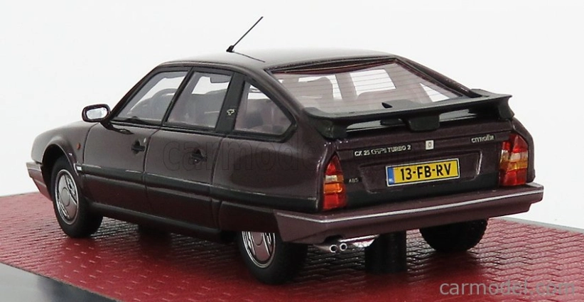 Modely v mierke Matrix Citroen Cx Gti Turbo Ii 1986 s obrázkom Jules D.rotterdam 1:43 Bordeaux