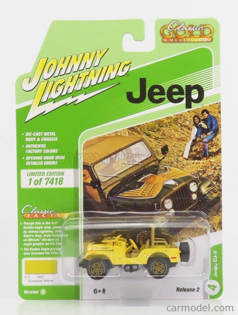Johnny lightning Jeep Assortment 6 Pieces 1:64
