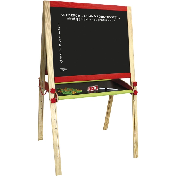 Jeujura Drevená multifunkčná doska so vzormi 66x54 cm a príslušenstvom