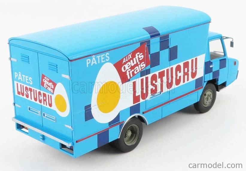 Edicola Berliet Stradair 20 Truck Lustucru 1968 1:43 Modrá