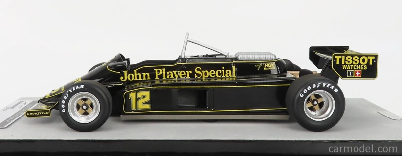Tecnomodel Lotus F1 87 N 12 Las Vegas Gp 1981 N.mansell 1:18 Black