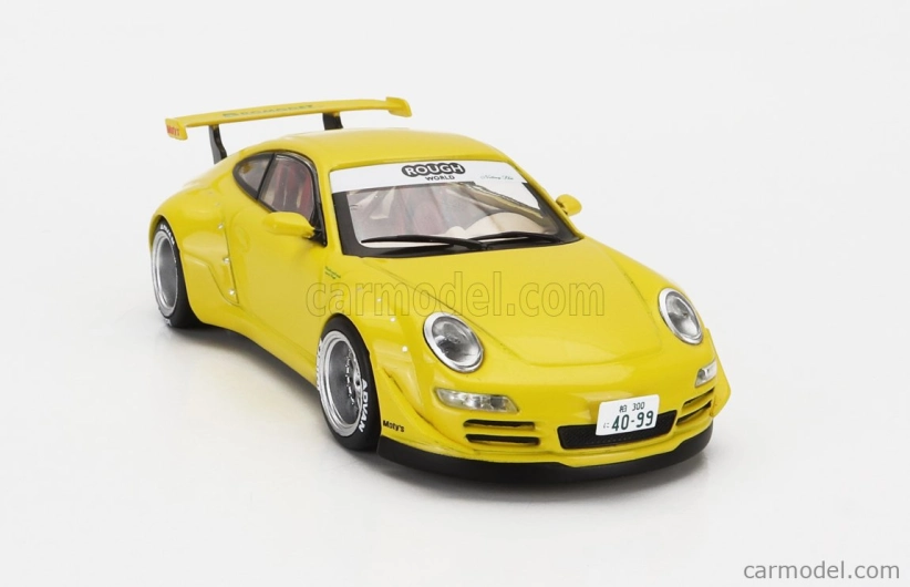 Ixo-models Porsche 911 997-2 Rwb Coupe 2008 1:43 Žltá