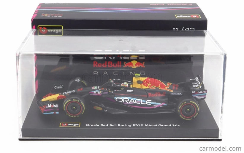 Bburago Red bull F1 Rb19 Team Oracle Red Bull Racing N 11 1:43, tmavě modrá