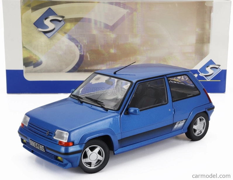 Solido Renault R5 Gt Turbo Mkii 1989 1:18 Blue