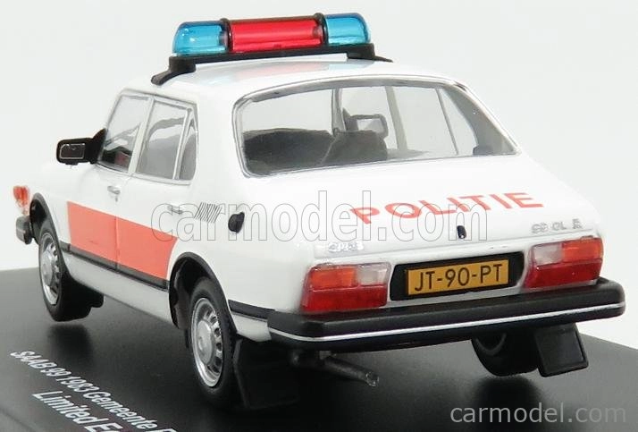 Triple9 Saab 99 Gemeente Politie Culemborg Police 1983 1:43 biela oranžová