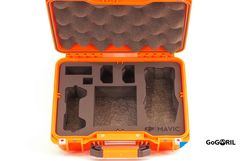 Set profi kufor + výstelka pre DJI Mavic Pro, oranžová