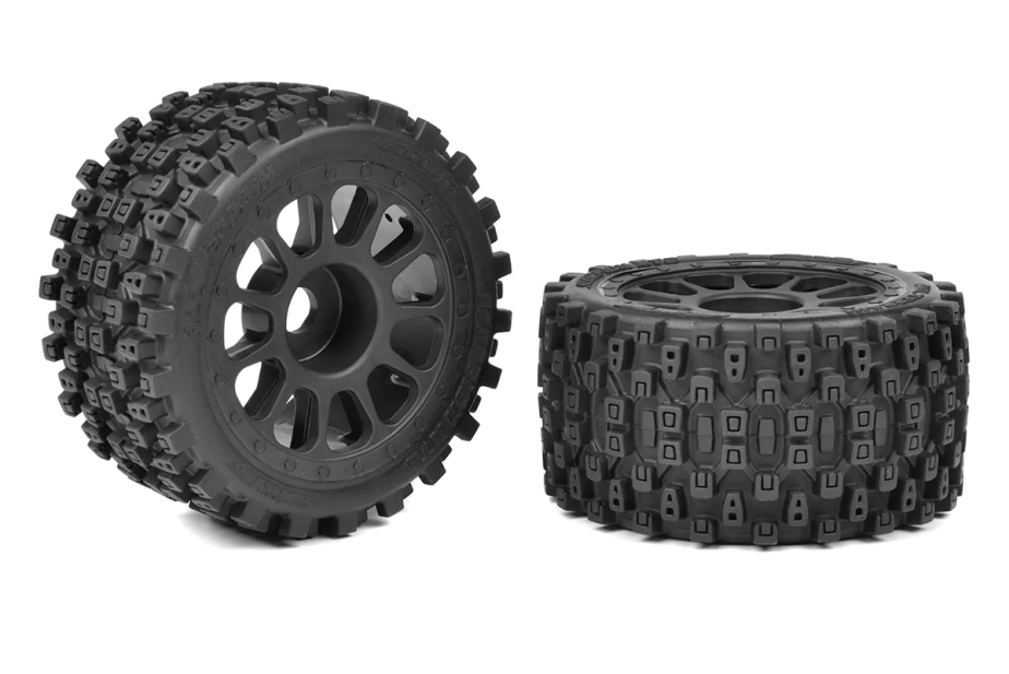 Kompletní kola Scorpion XTB - Off-Road 1/8 buggy 2WD zadní - 2 ks