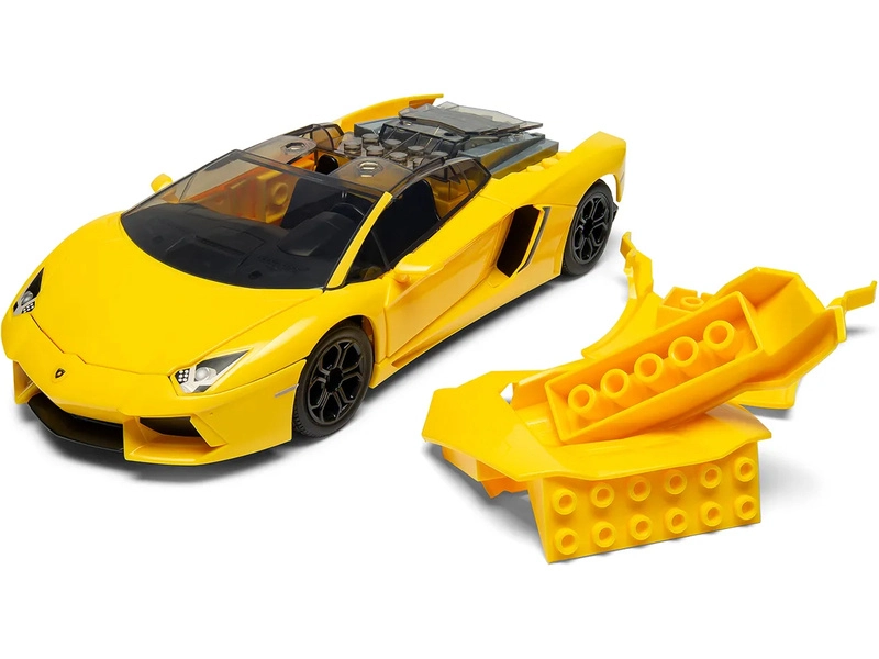 Airfix Quick Build – Lamborghini Aventador žlté
