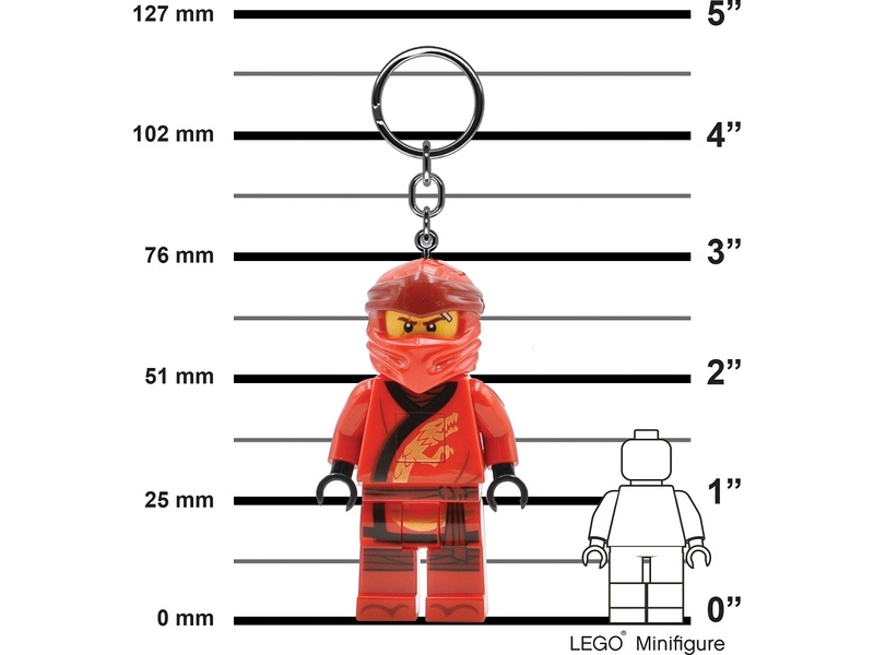 LEGO svietiaca kľúčenka – Ninjago Legacy Kai