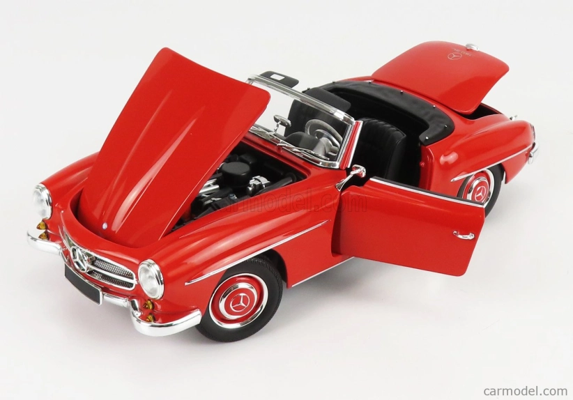 Minichamps Mercedes benz Sl-class 190sl (w121) Spider 1955 1:18 Red