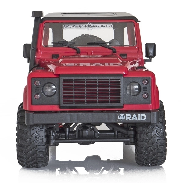 FUNTEK RAID 1/12 RTR 4wd, červená barva