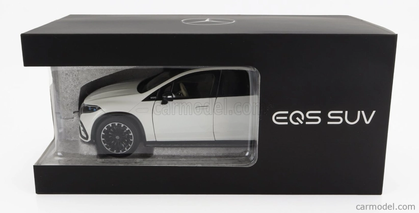 Nzg Mercedes benz Eqs Suv (x296) Von Mercedes-eq 2022 1:18 Diamantově Bílá