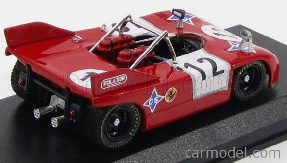Najlepší model Porsche 908/3 N 12 Spa 1974 Torredemer - Pla 1:43 Red
