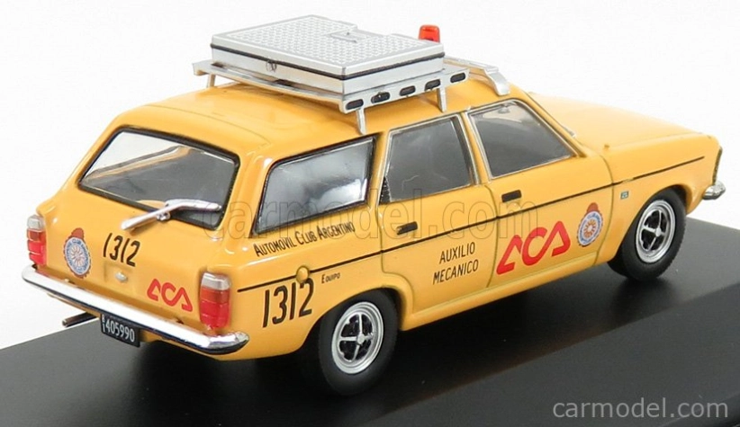 Edicola Dodge 1500 Rural - Aca Automovil Club Argentino - 1978 1:43 Žltá