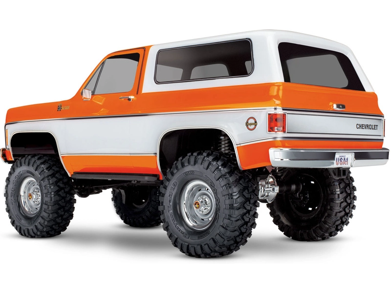 RC auto Traxxas TRX-4 Chevrolet K5 Blazer 1979 1:10 RTR, oranžová