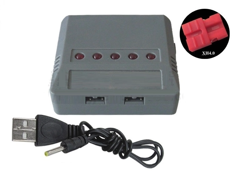 Set 4x 1200mAh pre Syma X5HC, X5HW + USB nabíjač 5x slot