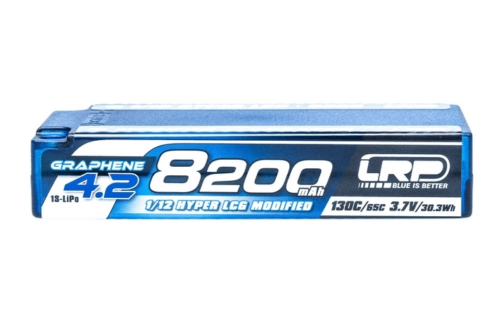 LRP 1/12 Hyper LCG Modified GRAPHENE-4.2 8200mAh Hardcase batéria - 3.7V - 130C/65C