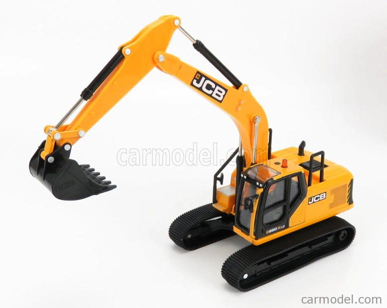 Britains JCB 220xlc Escavatore Cingolato Tractor 2012 - rýpadlo 1:32 Yellow Black