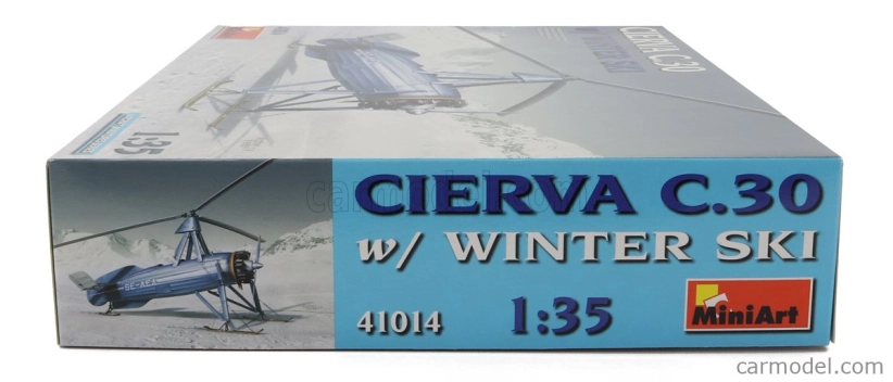Miniart Avro Cierva C.30 Se-aea Lietadlo Zimné lyžovanie 1933 1:35 /