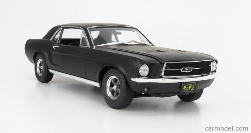 Greenlight Ford usa Mustang Coupe 1967 - Adonis Creed's 1:18 Matt Black