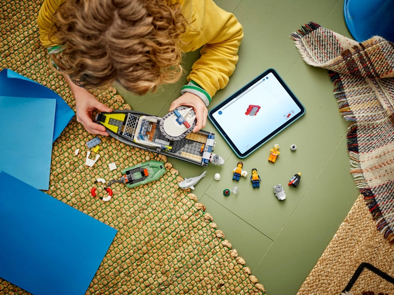 LEGO City - Honička v policejní lodi