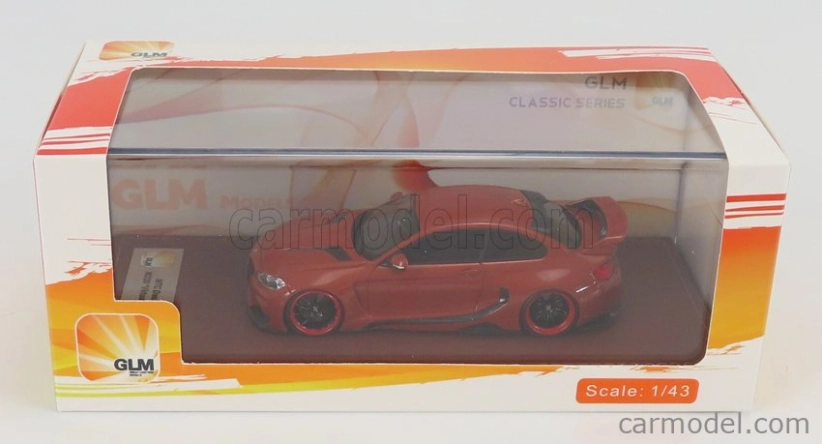 Glm-models BMW radu 2 M235i Darwinpro Mtc Black Sails Widebody 2015 1:43 Valencia Orange