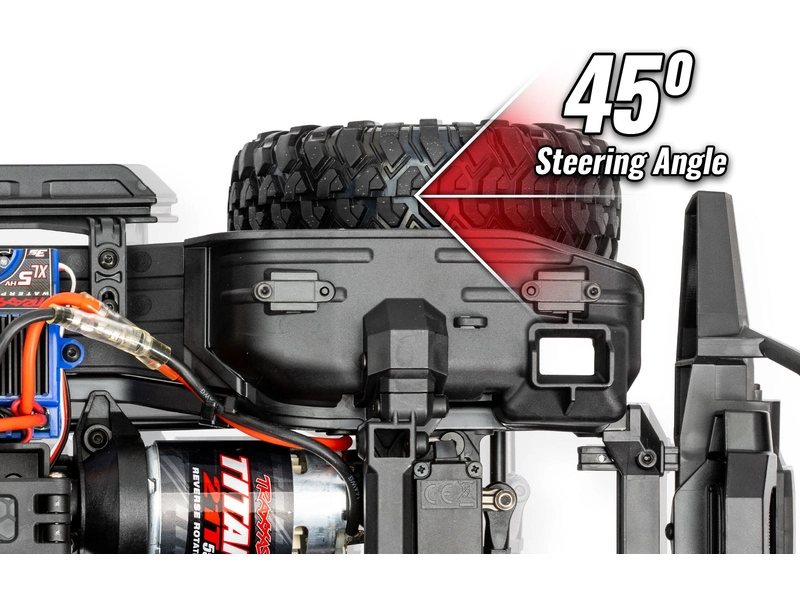 RC auto Traxxas TRX-4 Land Rover Defender 1:10 RTR, zelená