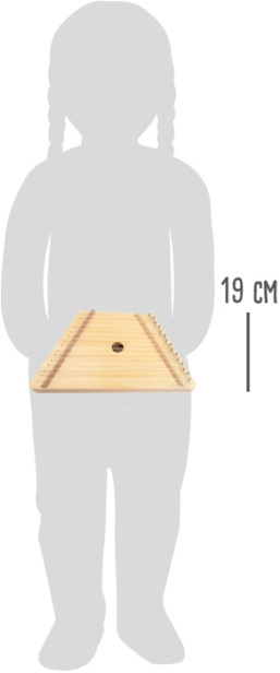 Malé detské hudobné nástroje Cimbal - Citera