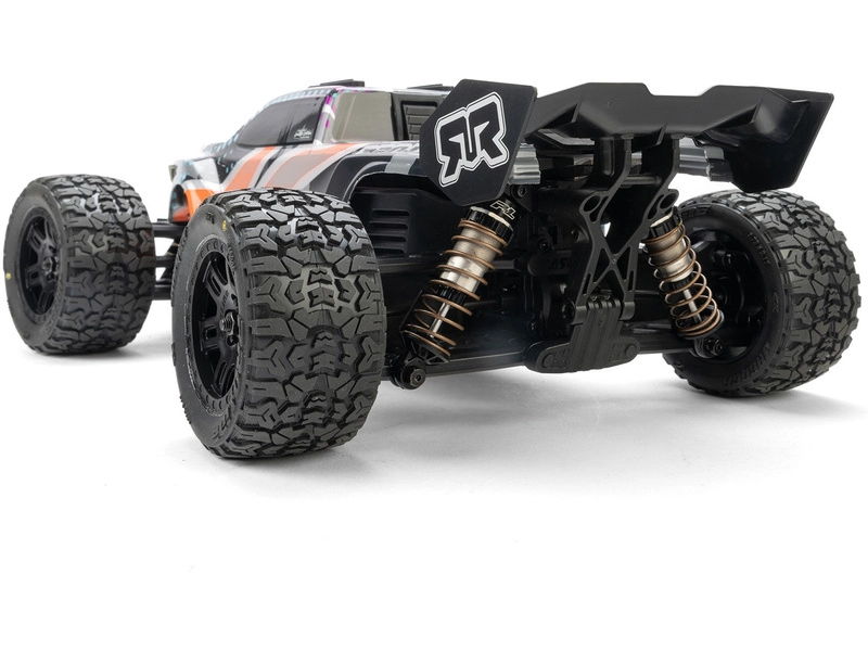 Pro-Line koleso 1:16 s pneu Jaeger, disk Split Six čierny 12mm (2): Arrma Mini Kraton
