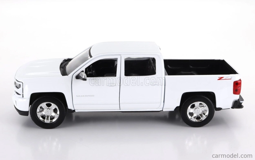 Motor-max Chevrolet Silverado 1500 Lt-z71 Crew Cab Pick-up 2017 1:27 Bílá