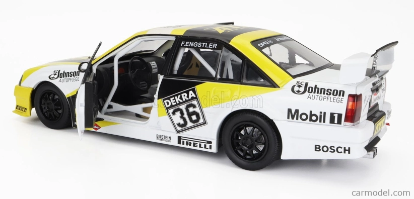 Solido Opel Omega Evo 500 Team Irmscher N 36 Sezóna Dtm 1991 F.engstler 1:18 Žltá čierna
