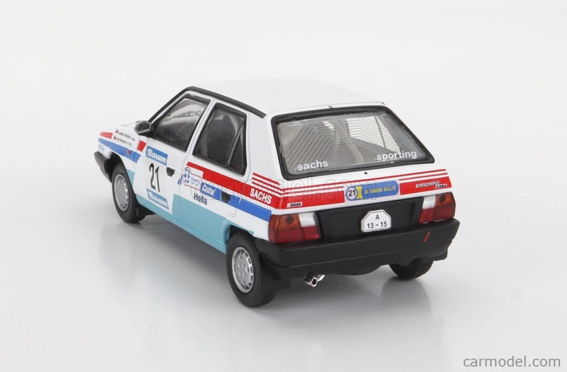 Ixo-models Škoda Favorit 136l (night Version) N 21 Rally Barum 1990 1:43, bílá