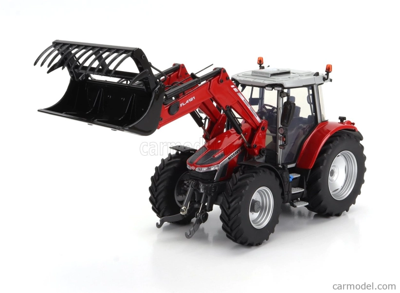 Universal hobbies Massey ferguson Mf5s.115 Tractor With Front Loader 2022 1:32 Červená Šedá