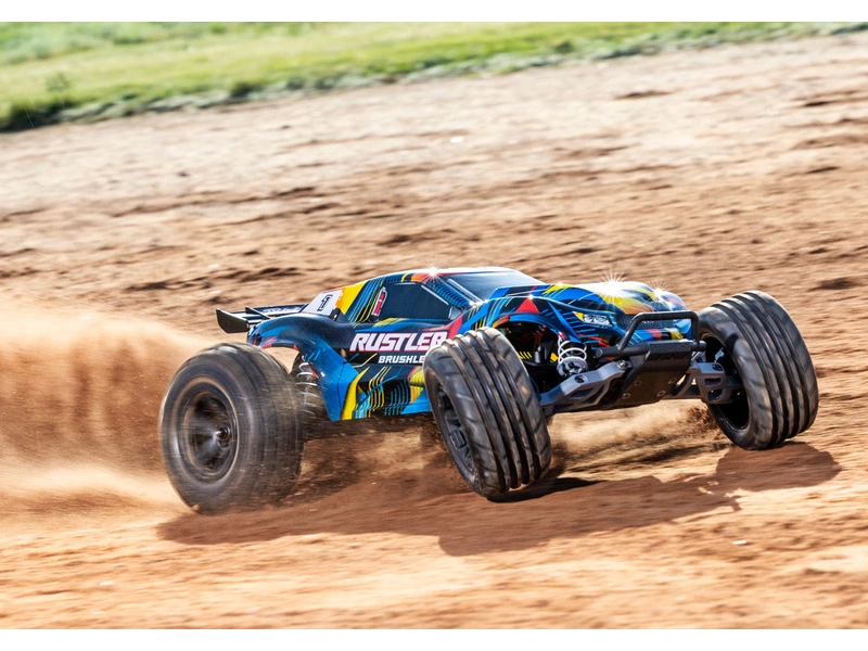 Traxxas Rustler 1:10 VX3 RTR oranžový