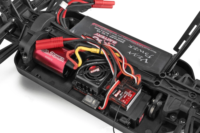 RC auto HiMoto ZENIT MT Brushless, červená