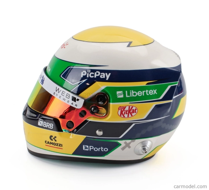 Mini helmet Bell helmet Casco Helmet F1 Gabriel Bortoleto Team Stake F1 Kick Sauber N 5 Season 2025 1:2 Různé