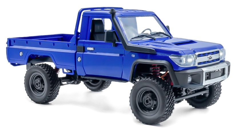 RC auto Land Cruiser Toyota PRO, modré + náhradná batéria