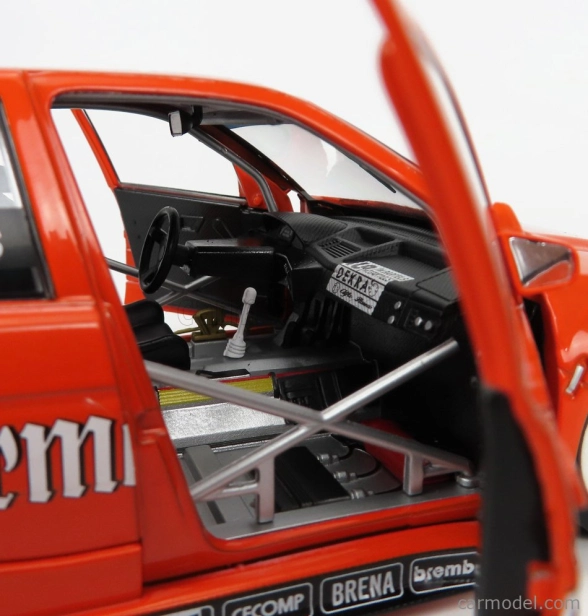 Werk83 Alfa romeo 155 V6 Ti Jagermeister Racing N 19 Dtm Itc 1995 Michael Barteles 1:18 Oranžová