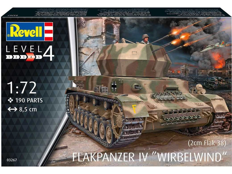 Revell Flakpanzer IV Wirbelwind (Flak 38) (1:72)