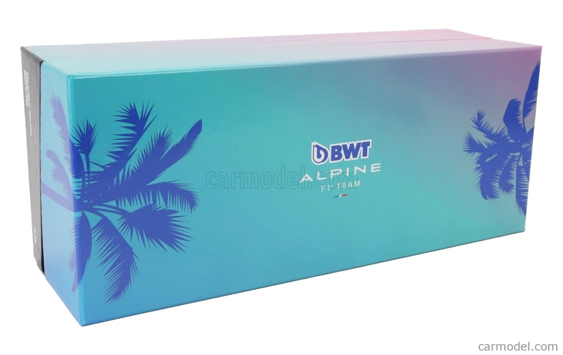 Minichamps Alpine F1 A523 Team Bwt Alpine N 31 9th Miami Gp With Pit Board 2023 Esteban Ocon 1:18 Blue Black Pink