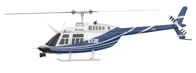 RC vrtulník Jet Ranger C138, modrá