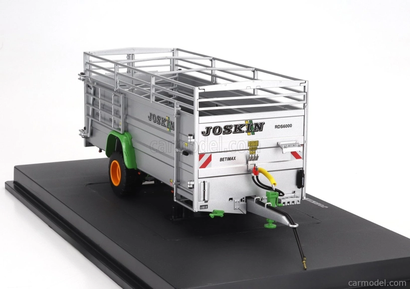 Universal hobbies Joskin Betimax Rds7500 Trailer Livestock Transporter - Carrello Trasporto Animali 1:32 Silver