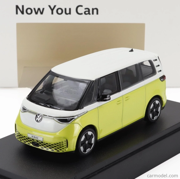 I-scale Volkswagen Id.buzz Minibus 2023 1:43 Žlutá Bílá