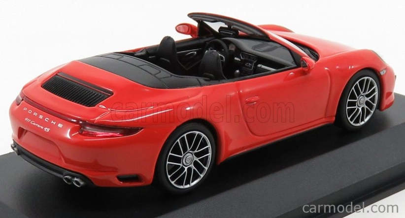 Minichamps Porsche 911 991-2 Carrera 4s Cabriolet 2017 1:43 Orange