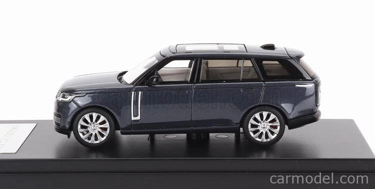 LCD model Land rover Range Rover 2022 1:64 Modrá