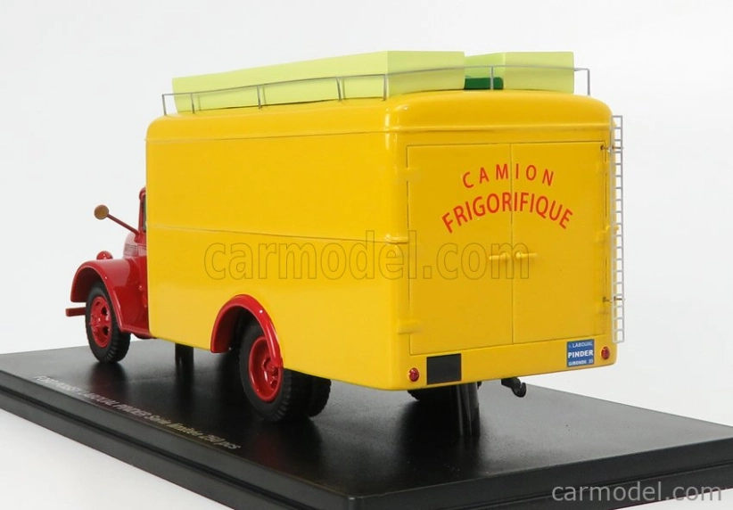 Perfex Ford usa Truck Van Poissy Laboual Circus Pinder 1951 1:43 Červená Žlutá