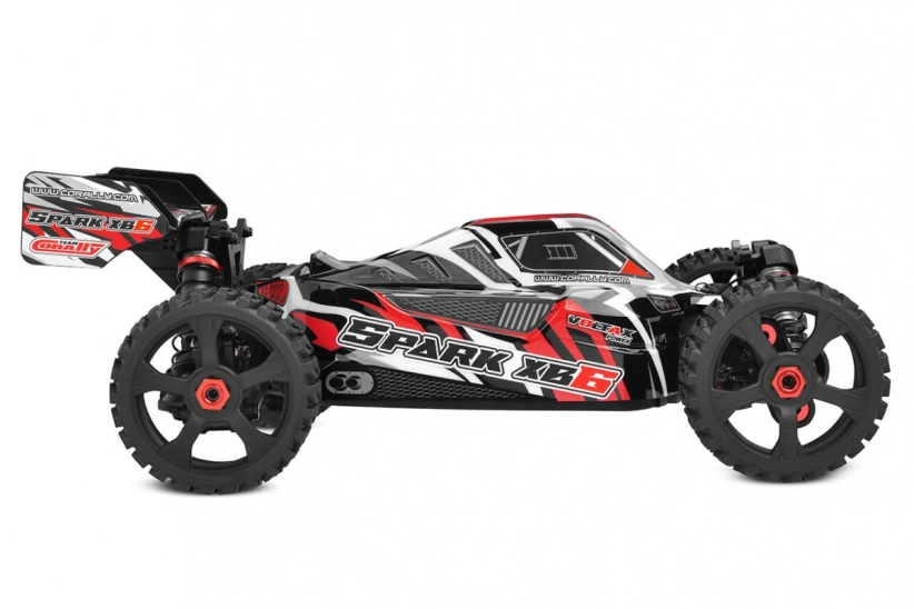 SPARK XB-6S – BUGGY 4WD – RTR, červená